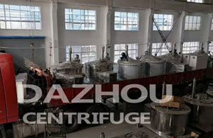 45天完成6臺全自動刮刀離心機，大周奪取“滿堂彩”